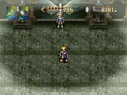 Alundra PlayStation action RPG gameplay and retro adventure atmosphere