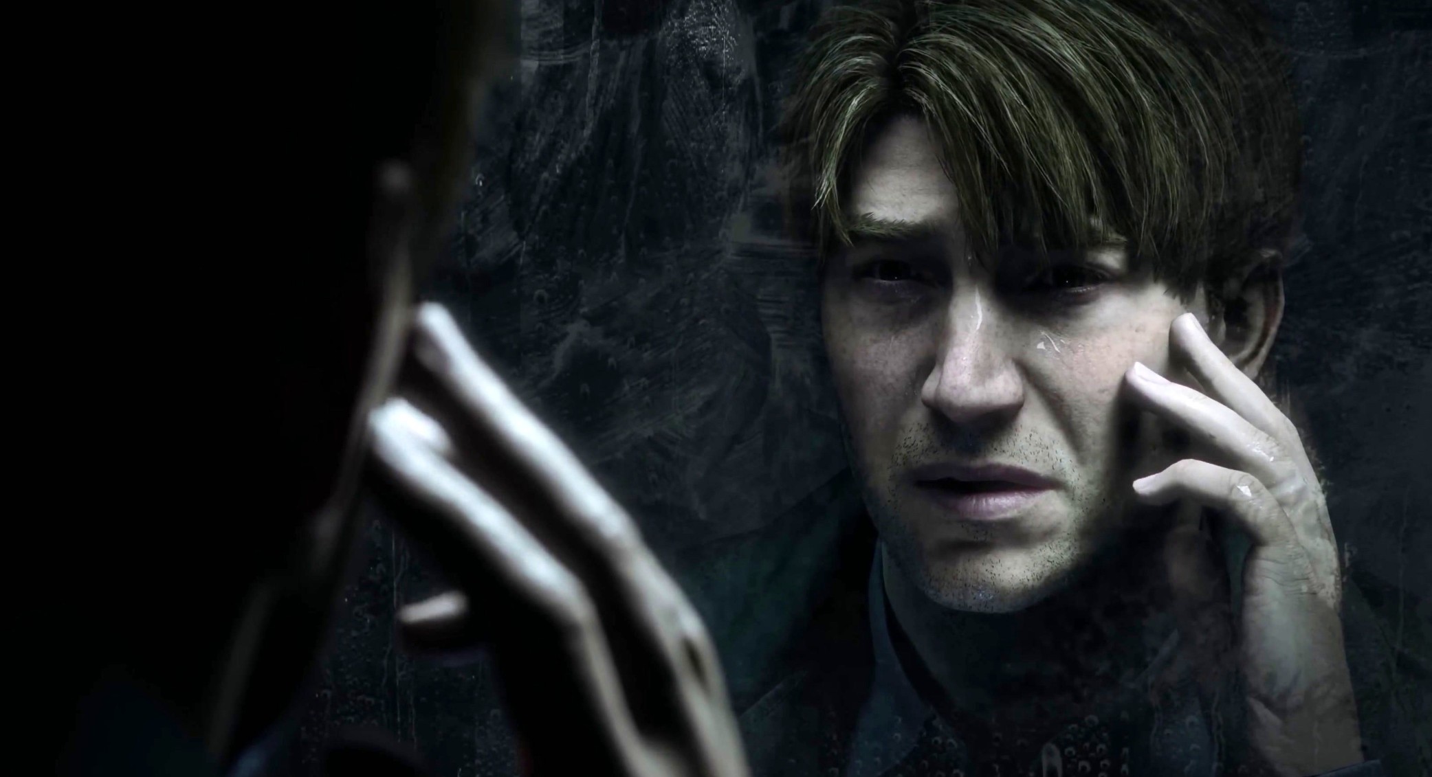 James Sunderland confronting guilt and memories in Silent Hill 2