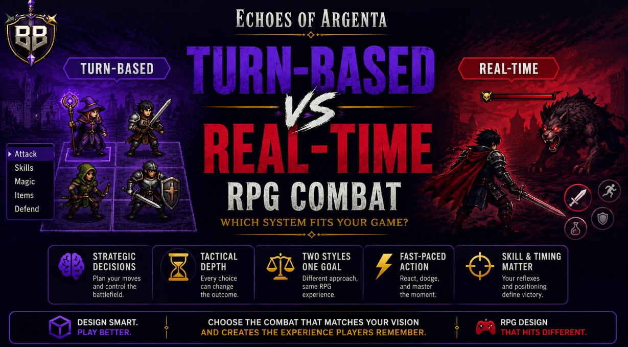 Turn-Based vs Real-Time RPG Combat